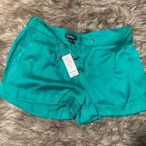 Green shorts